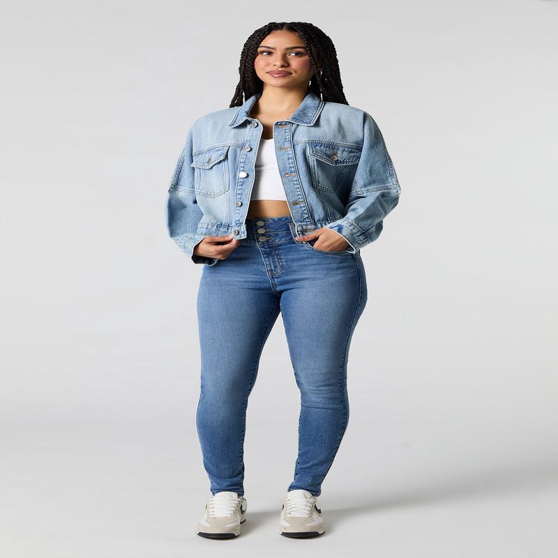 Push Up Skinny Medium Jean