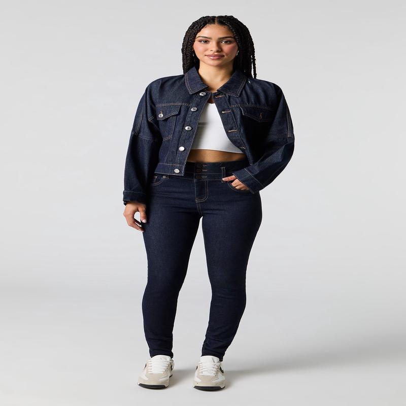 Push Up Skinny Rinse Jean