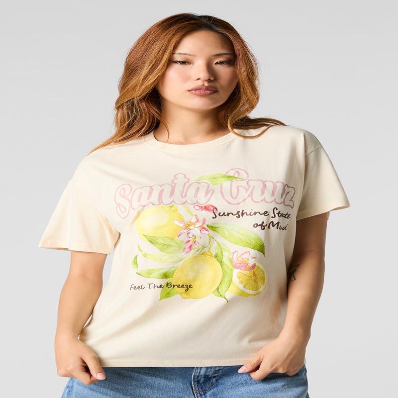 Santa Cruz Graphic Boyfriend T-Shirt