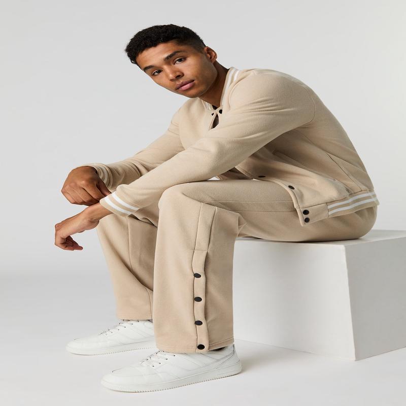 Varsity Drawstring Fleece Sweatpant