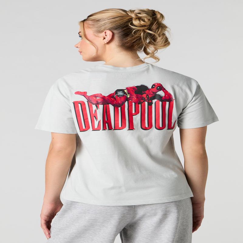Deadpool Graphic Boyfriend T-Shirt