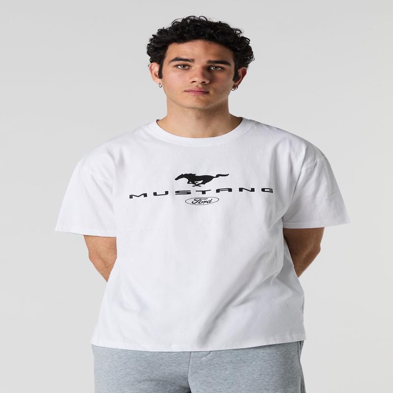 Ford Mustang Graphic Relaxed T-Shirt