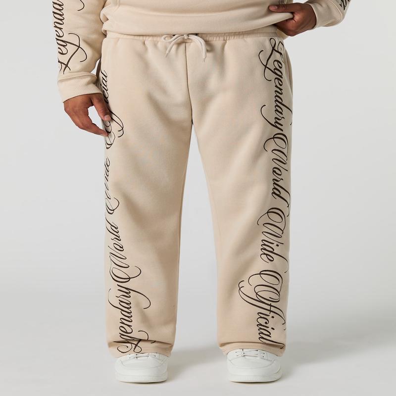 Legendary World Embroidered Fleece Sweatpant