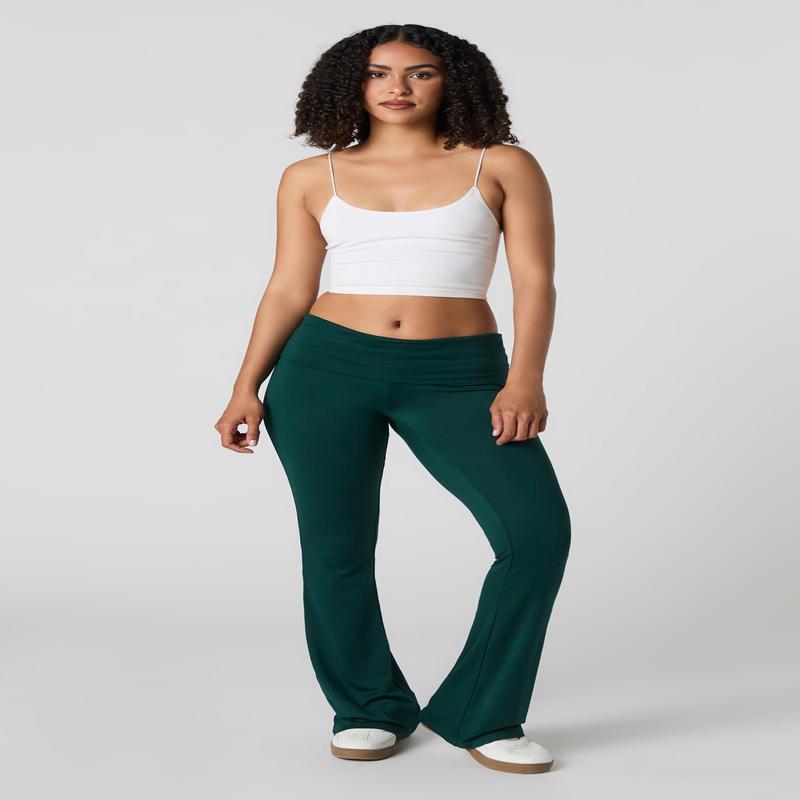 Legging vas  taille replie