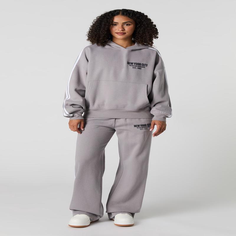 Pantalon en molleton  imprim City