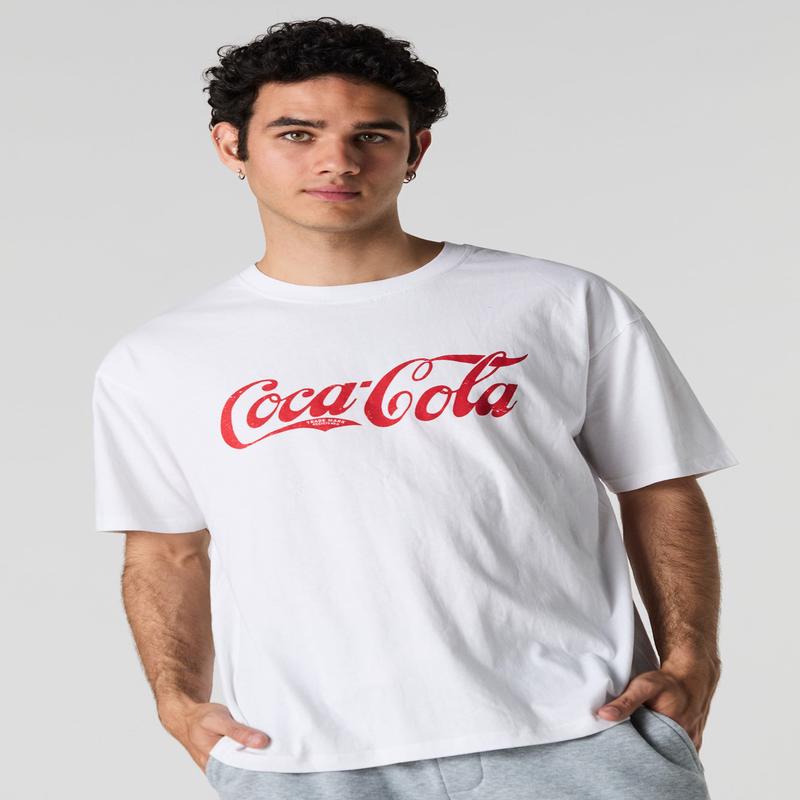 T-shirt ample  imprim Coca-Cola