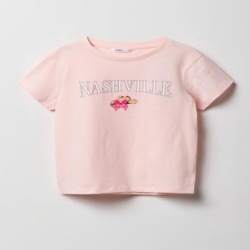 T-shirt  imprim Nashville pour filles