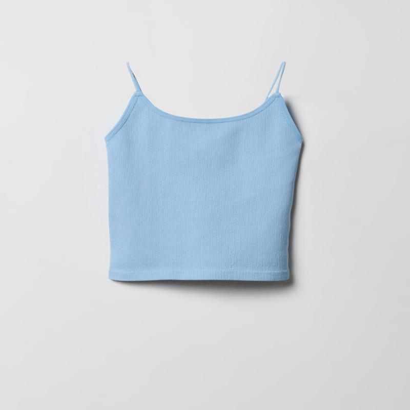 Girls Seamless Ribbed Bungee Cami
