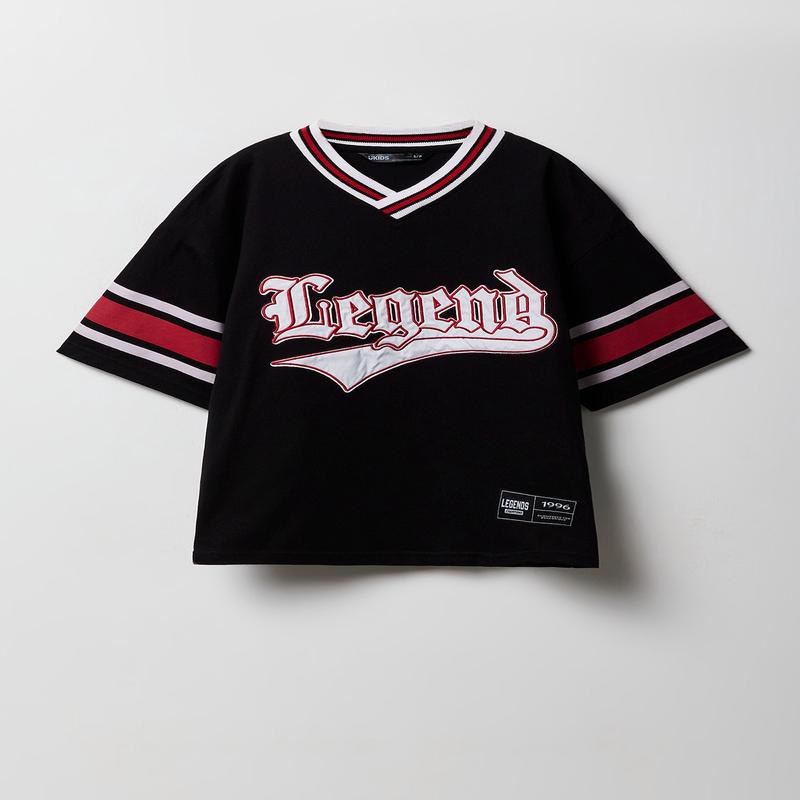 Jersey  broderie en serg Legend pour garons