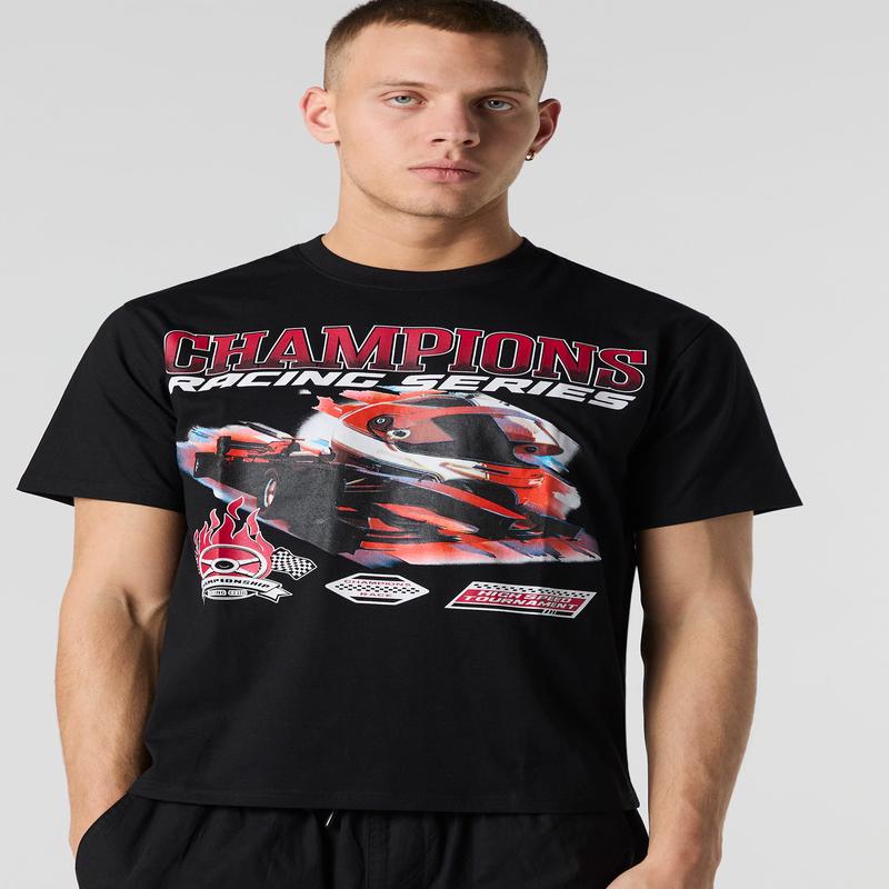 T-shirt  imprim Racing Series