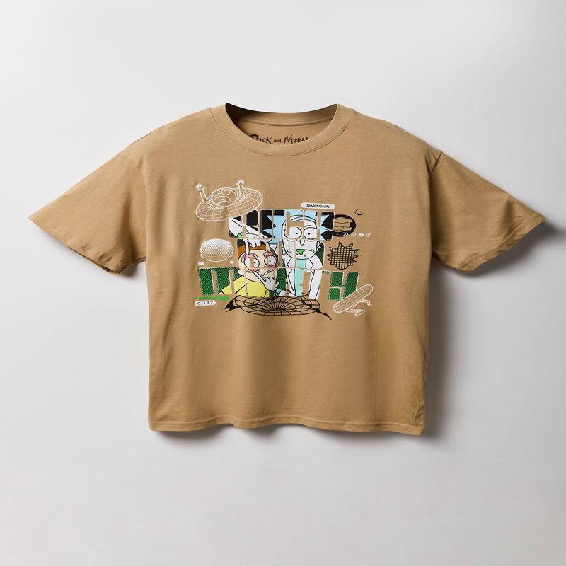 T-shirt  imprim Rick and Morty