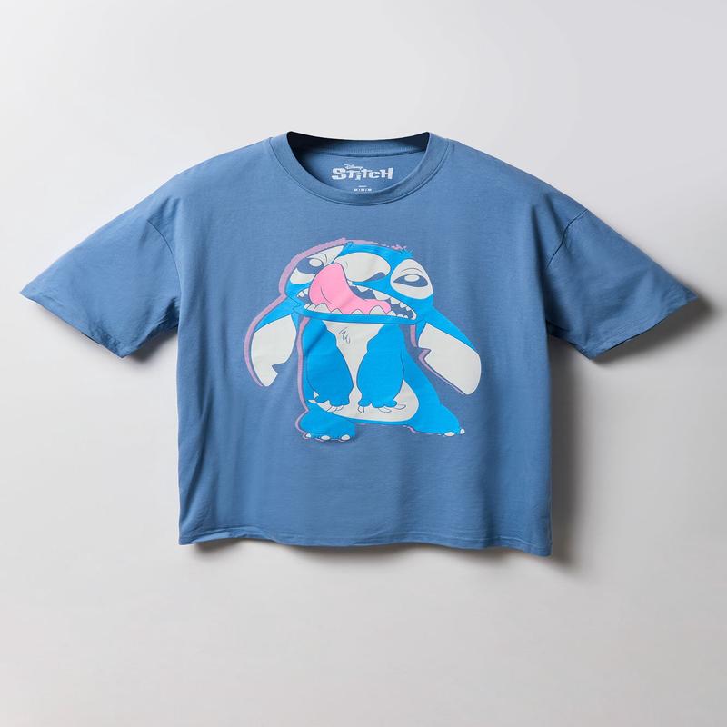 T-shirt  imprim Stitch