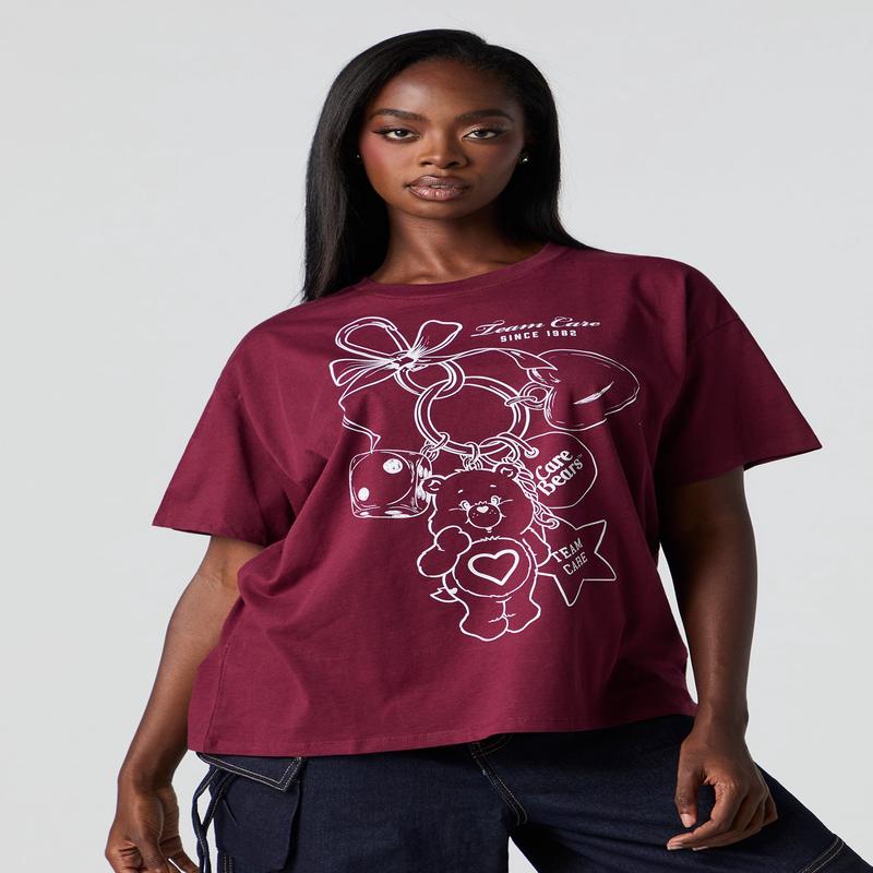 Care Bears Graphic Boyfriend T-Shirt