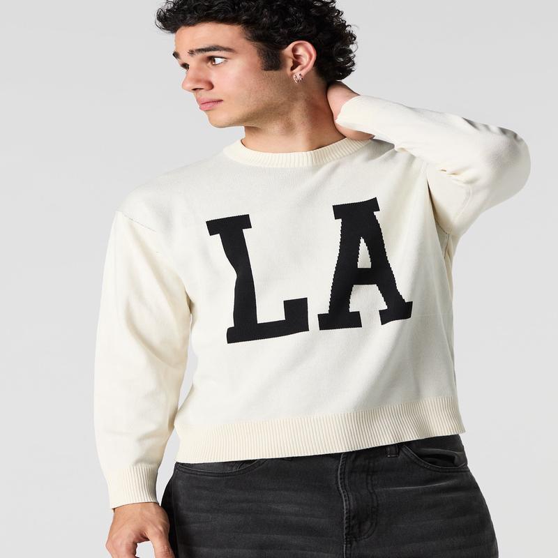 Chandail en tricot jacquard City