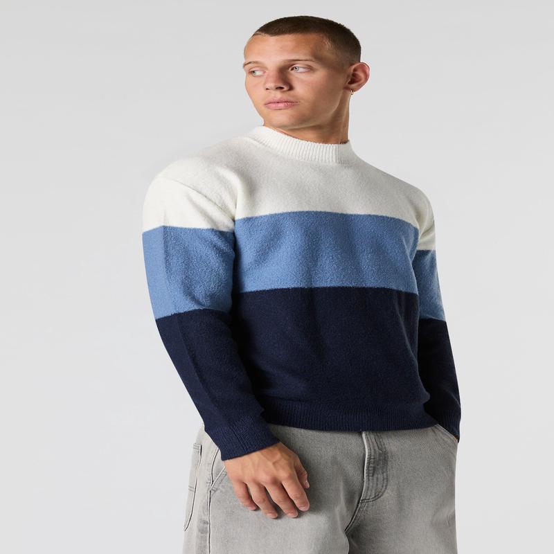 Mossy Colourblock Sweater