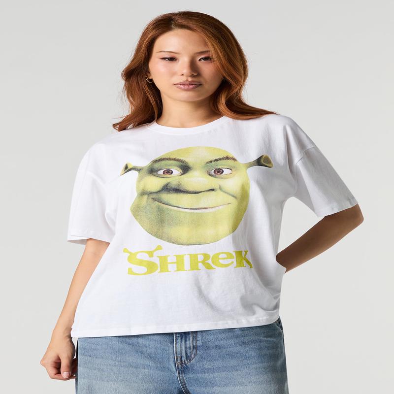 Shrek Graphic Boyfriend T-Shirt