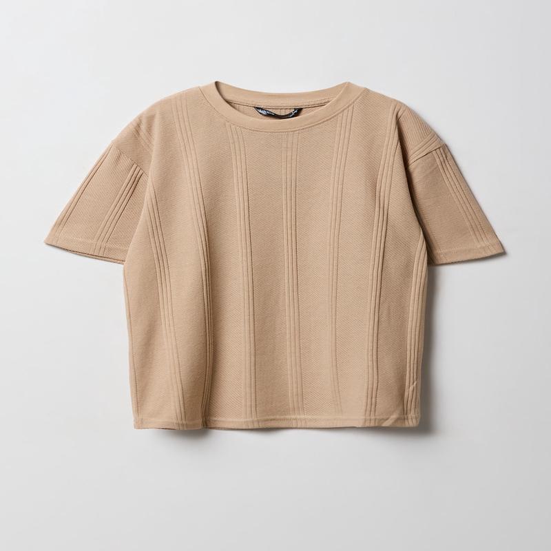 T-shirt textur pour garons
