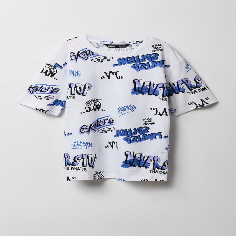 Boys Sports Print T-Shirt