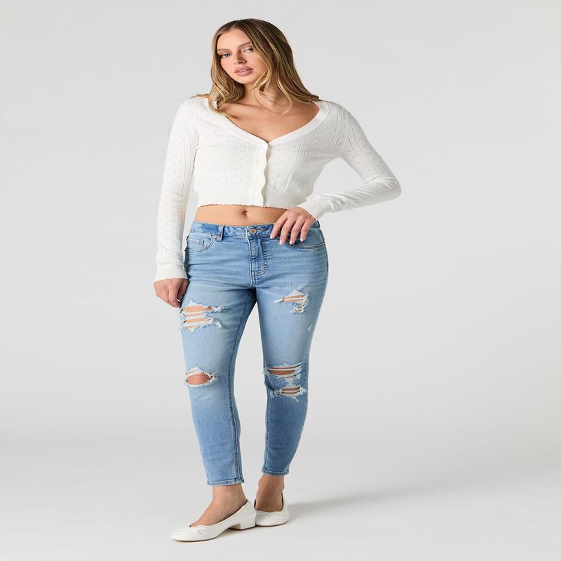 Jean ajust d'aspect us dlav moyen