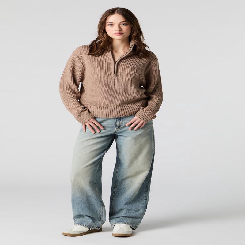 Jean ample  taille basse moyen vintage