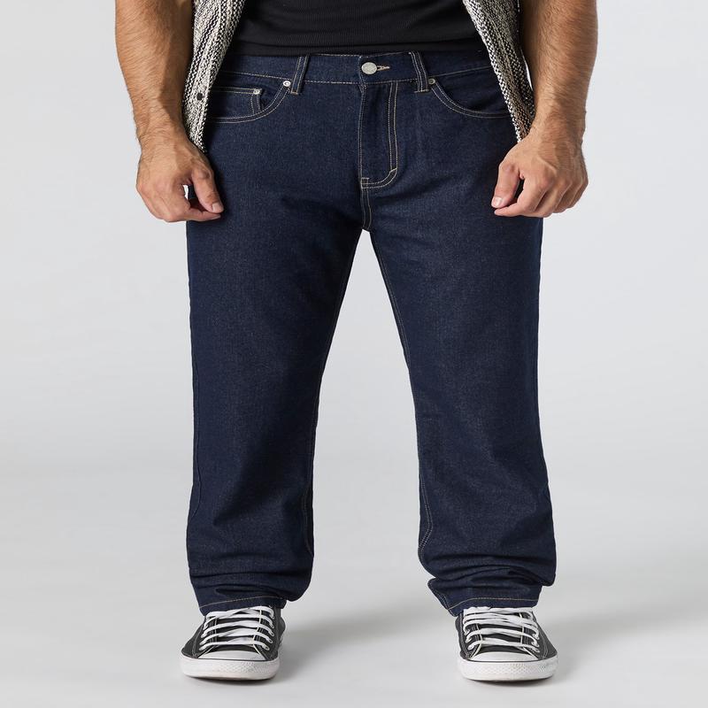 Jean rigide  jambe droite