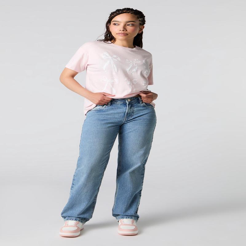 Low Rise Straight Medium Jean