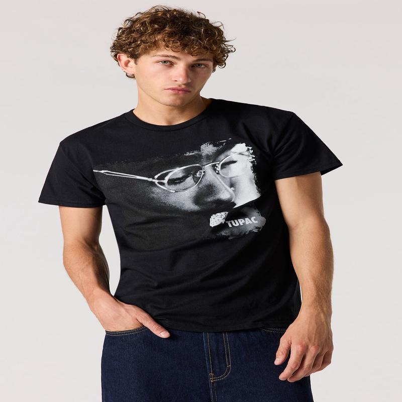 Tupac Graphic Relaxed T-Shirt