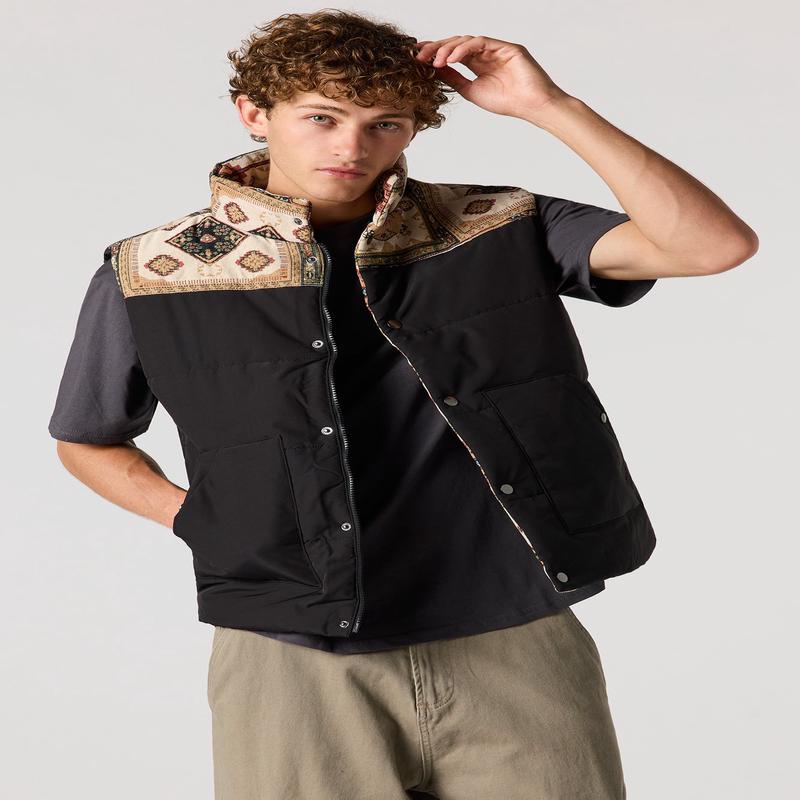 Veste avec lisr tapisserie