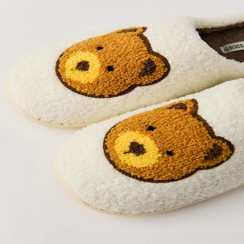 Bear Sherpa Slippers