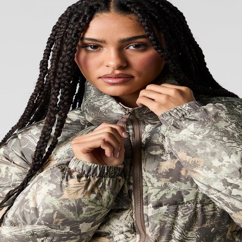 Blouson bouffant  col montant