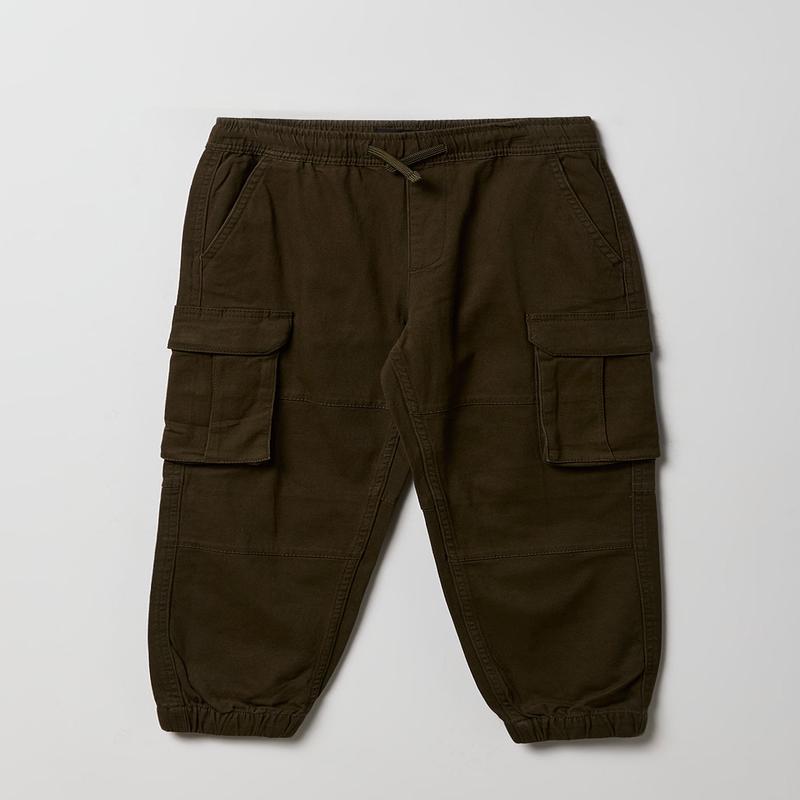 Boys Drawstring Cargo Jogger