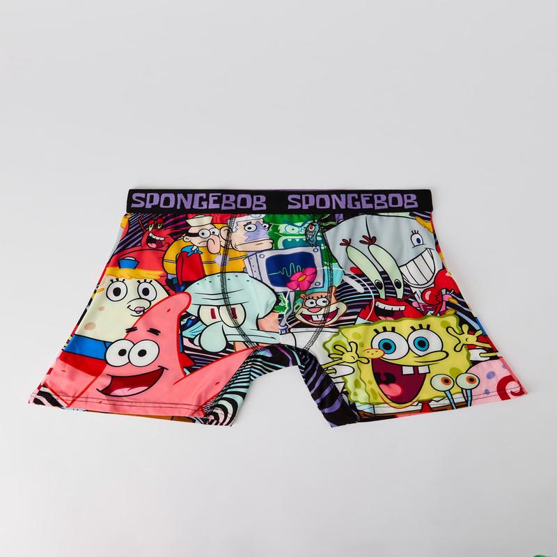 Cartoon Print Boxer Brief
