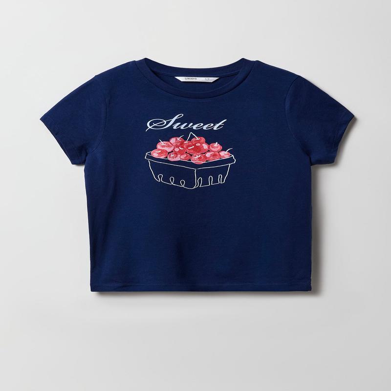 Girls Sweet Graphic T-Shirt