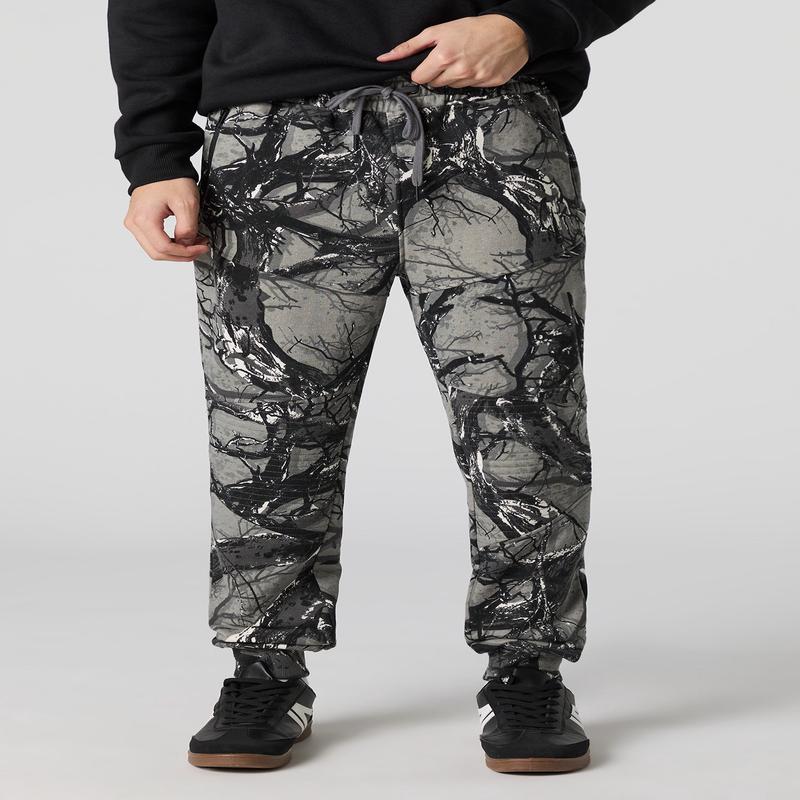 Jogger de style moto en molleton