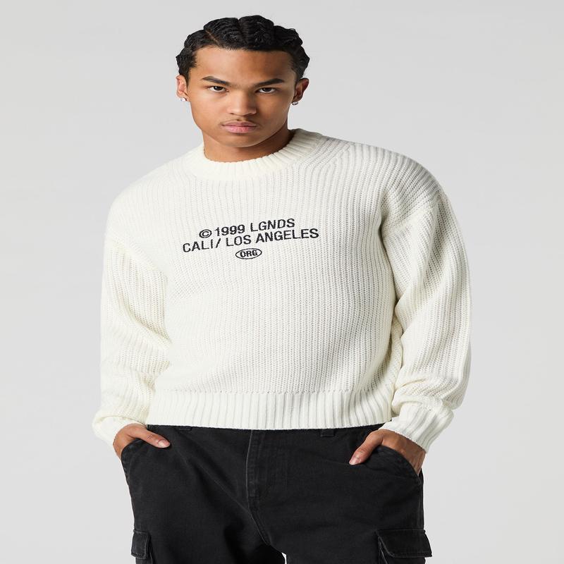 Los Angeles Embroidered Sweater