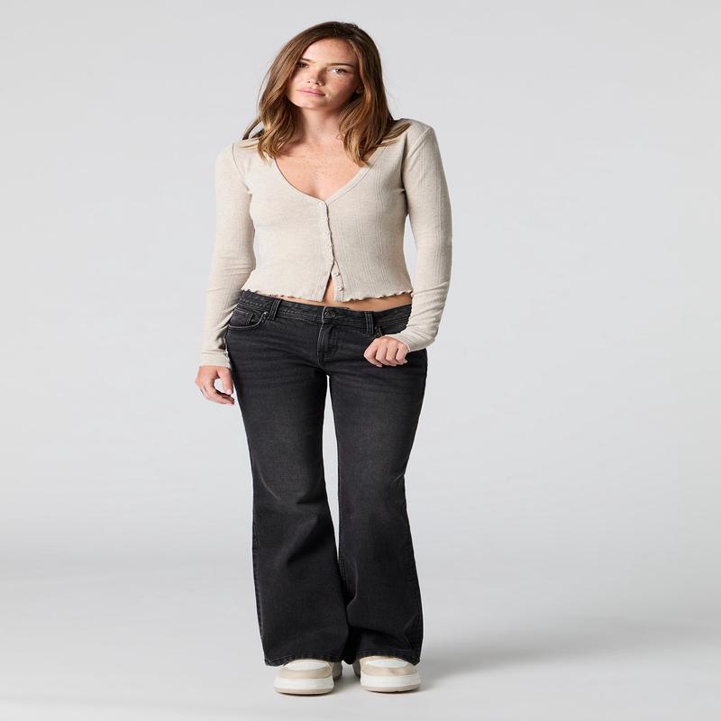 Low Rise Bootcut Jean