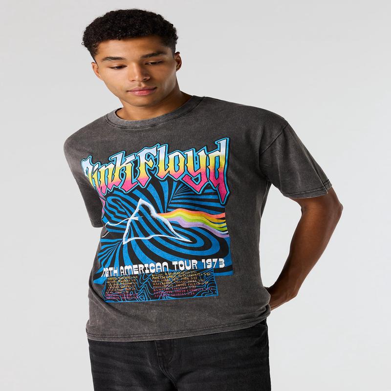 Pink Floyd Graphic Washed T-Shirt