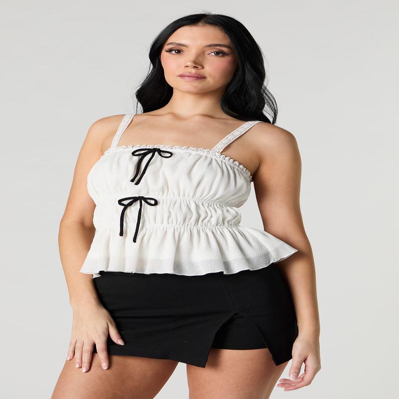 Bow Cinched Tank