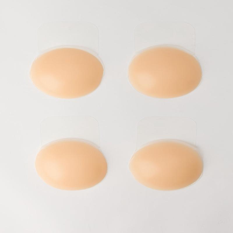 Round Silicone Adhesive Bra (2 Pack)