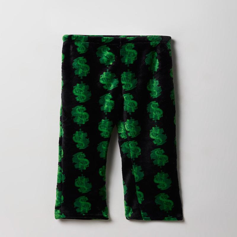 Boys Printed Plush PJ Pant