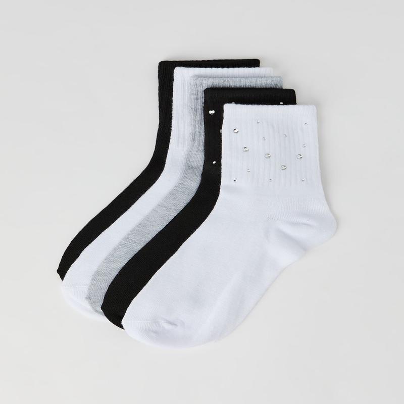 Chaussettes avec pierres du Rhin (5 paires)