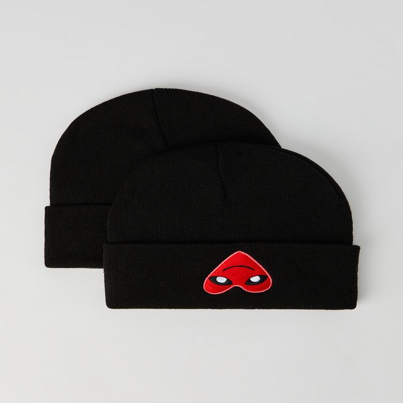 Embroidered Beanie (2 Pack)