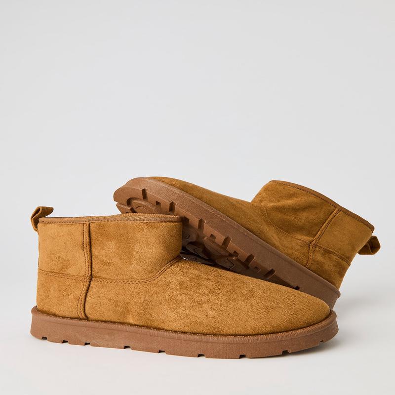 Faux Suede Ankle Bootie