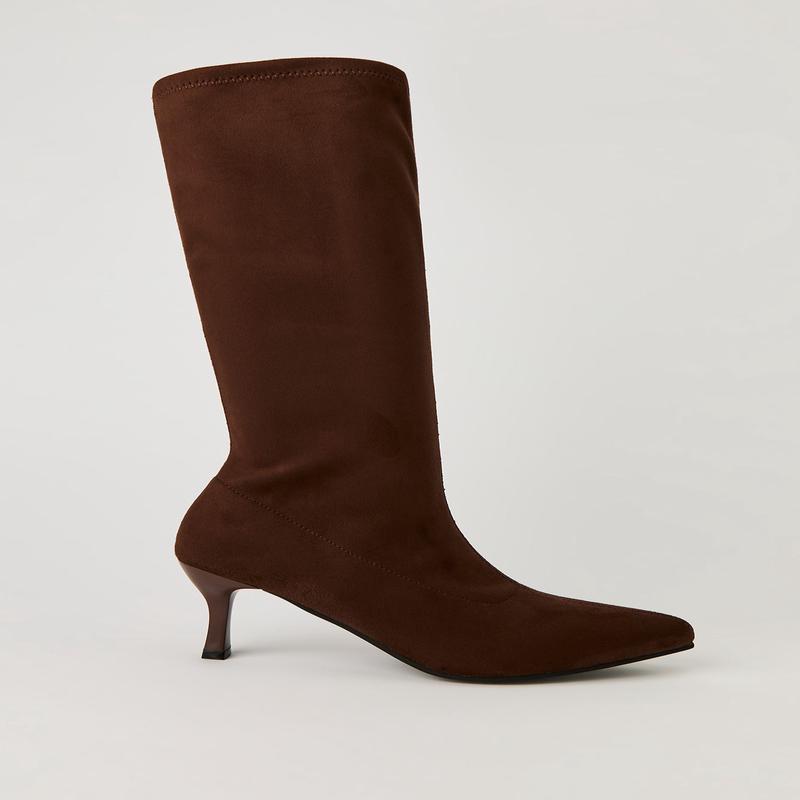 Heeled Calf Boots