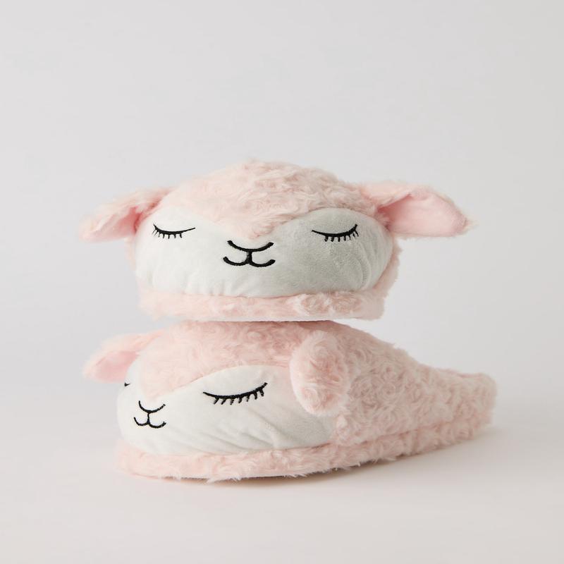 Sherpa Lamb Slippers
