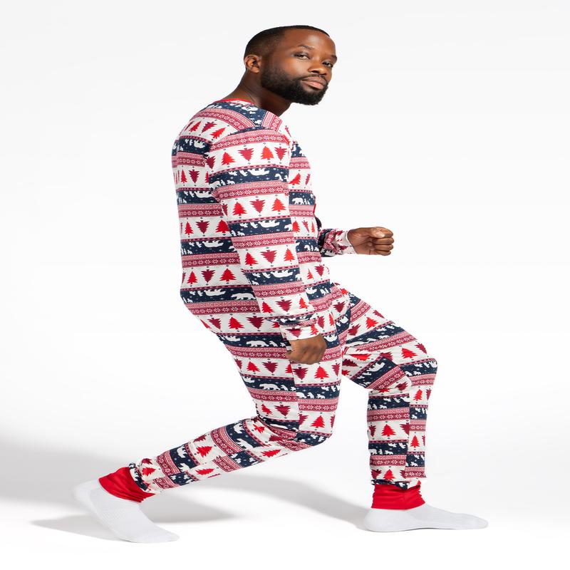 Adult Fammy Jammies Bear Isle Onesie