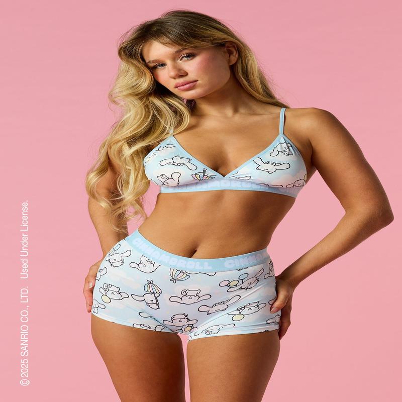 Cinnamoroll Triangle Bra & Boy Short 2 Piece Set