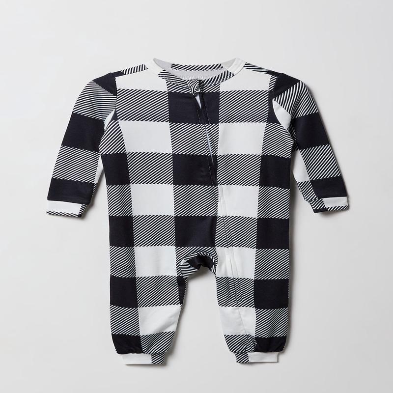 Combinaison Pyjamas de famille  imprim Moosing Around pour bb