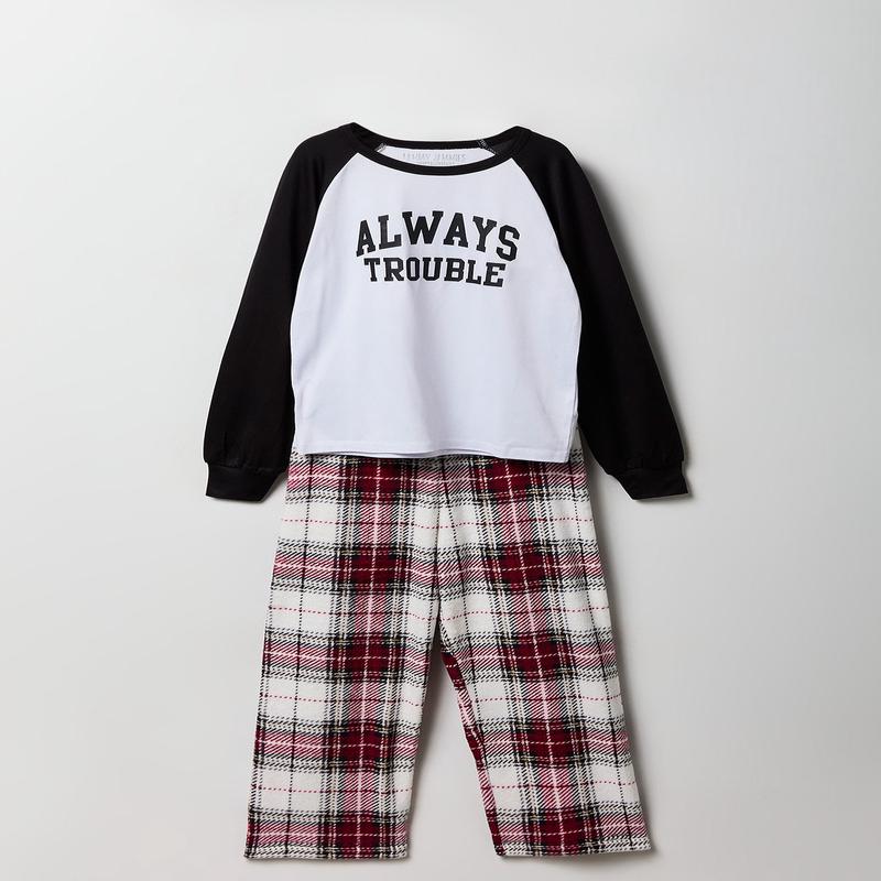 Ensemble-pyjama de famille deux pices Always Matching pour enfants