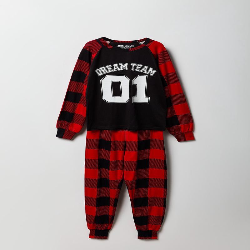Ensemble-pyjama de famille deux pices Dream Team pour enfants